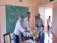 Wheel chair distributed to disabled people in Neral Karjat